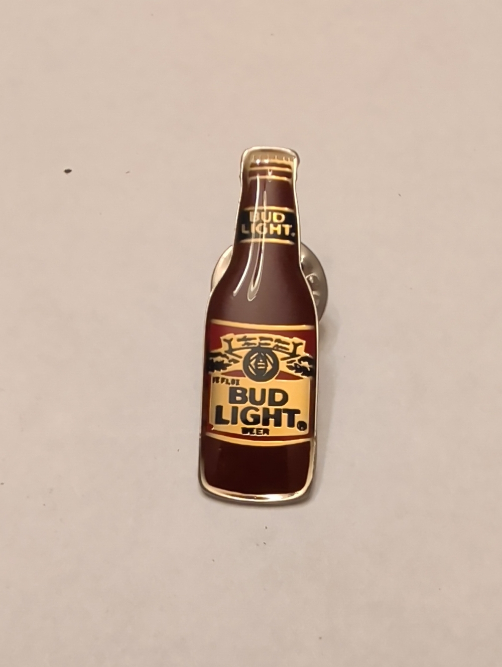 Brown Bottle Enamel Pin - Brand Logo Home Accent